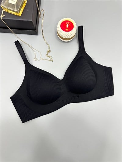 Premium BeaUTY Siyah Rengi Lazer Sütyen