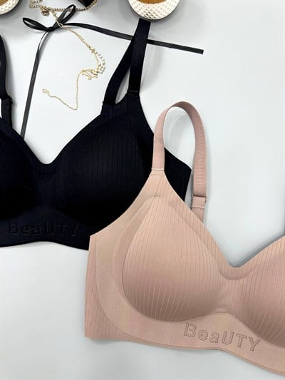 Premium BeaUTY Siyah ve Kahve İkili Set