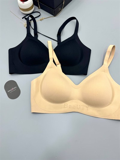 Premium BeaUTY Ten ve Siyah Renk İkili Set