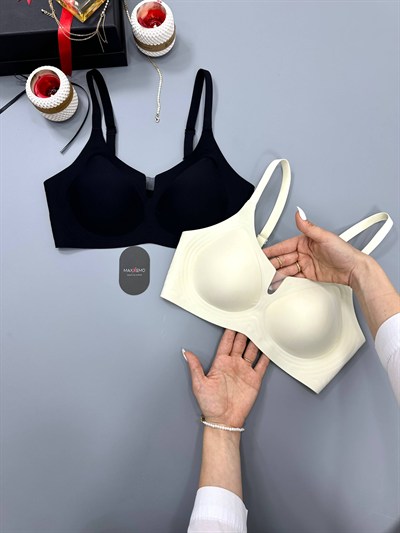 Premium BeaUTY Plus Ekru ve Siyah İkili Set