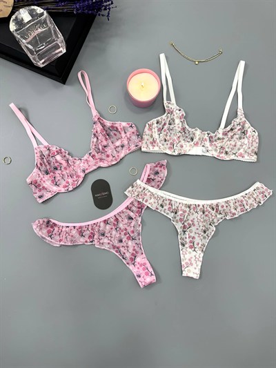 Valeria Love Sütyen Set ( 4 Parça )