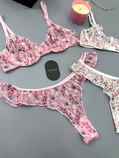 Valeria Love Sütyen Set ( 4 Parça )
