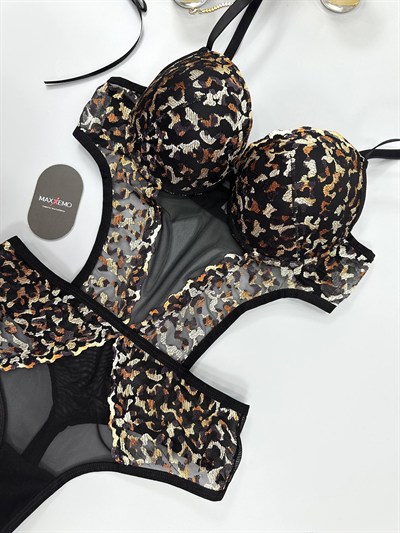 Wild & Chic Leopar BodySuit