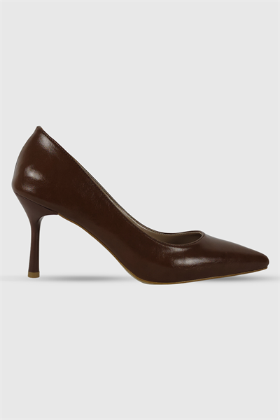 Queen Taba Rustik Kadın Sivri Burun Stiletto