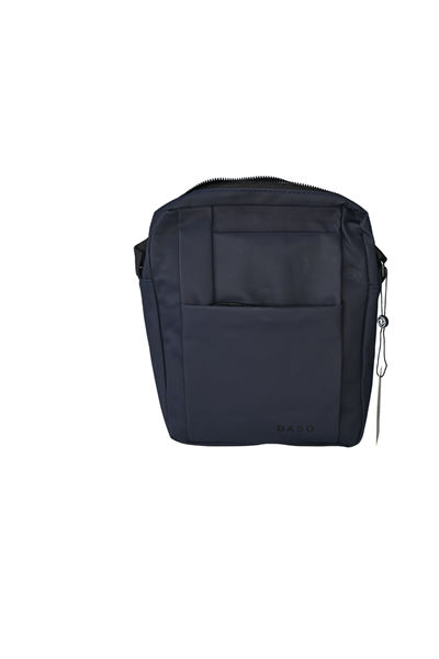 Duki Daso Unisex Lacivert Fermuarlı Çok Cepli Çapraz Omuz Çantası | SUMMER T8185 LACİVERT