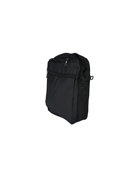 Duki Daso Unisex Siyah Fermuarlı Çok Cepli Çapraz Omuz Çantası | SUMMER T8185 SİYAH