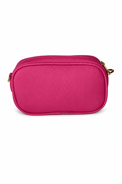 Dukidaso Kadın Pembe Örgü Askılı Mini Omuz Çantası | SUMMER MT1666 PEMBE