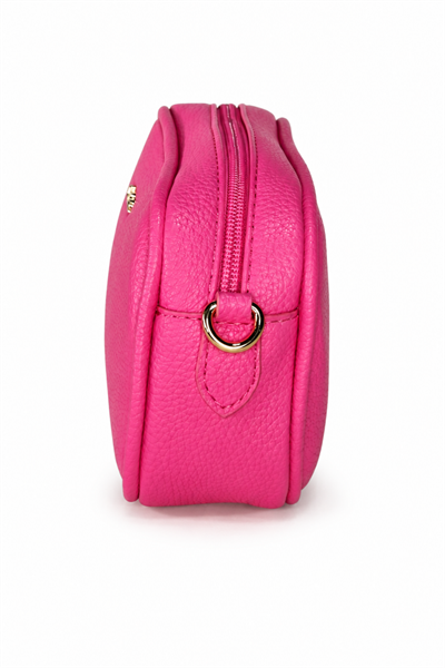 Dukidaso Kadın Pembe Örgü Askılı Mini Omuz Çantası | SUMMER MT1666 PEMBE