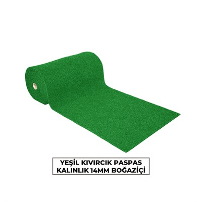 Yeşil Kıvırcık Paspas 14mm Boğaziçi