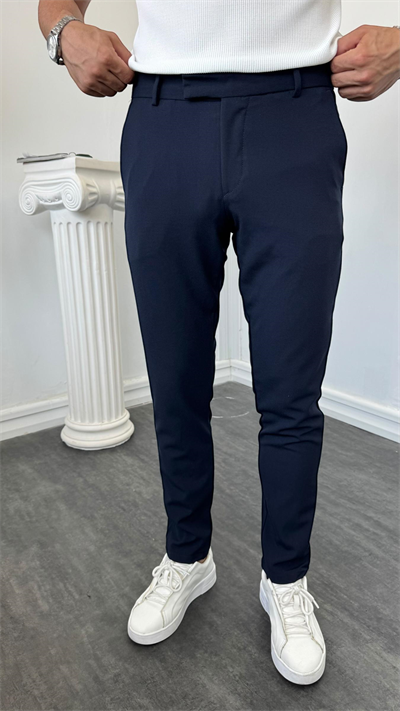 LM Klasik Slimfit Kumaş Pantolon Lacivert