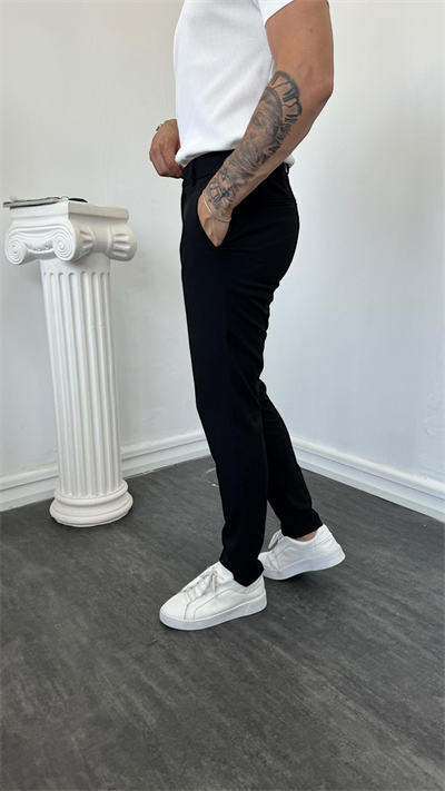 LM Klasik Slimfit Kumaş Pantolon Siyah
