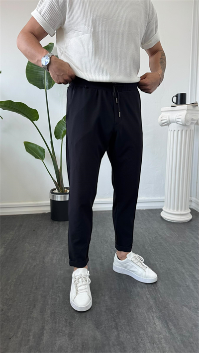 MR Duble Paça Jogger Siyah