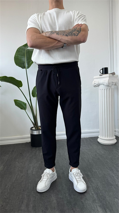 MR Duble Paça Jogger Siyah