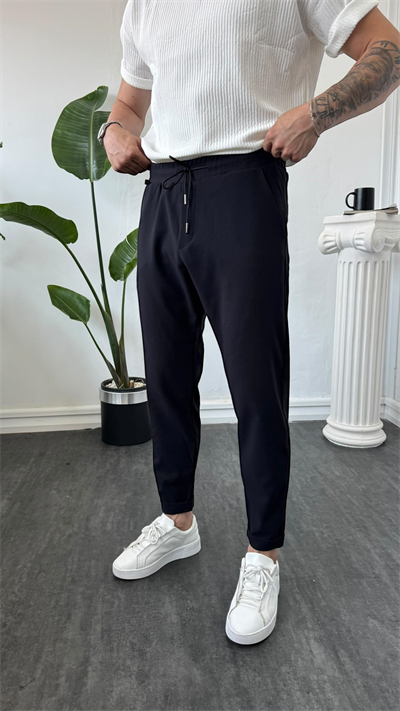 MR Duble Paça Jogger Siyah