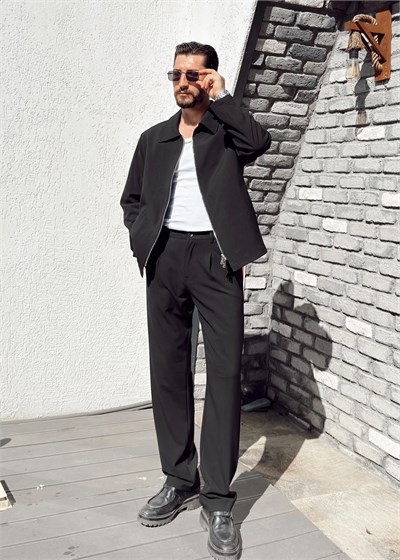 Luxury Ceket-Pantolon Takım Siyah