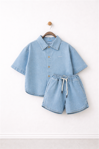 La'ciel Paris Yazlık Unisex Kot Takım