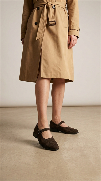 Brogue Detaylı Hakiki Deri Tokalı Ayakkabı