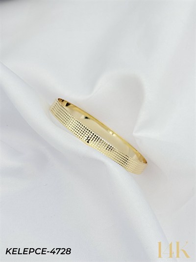 14K Bilezik (Tekli Satılmaktadır) 6.0 Boy // KELEPCE-4728