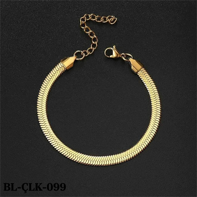 Çelik Gold İtalyan  Bileklik
