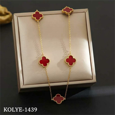 Çelik Kolye (Bordo) // KOLYE-1439