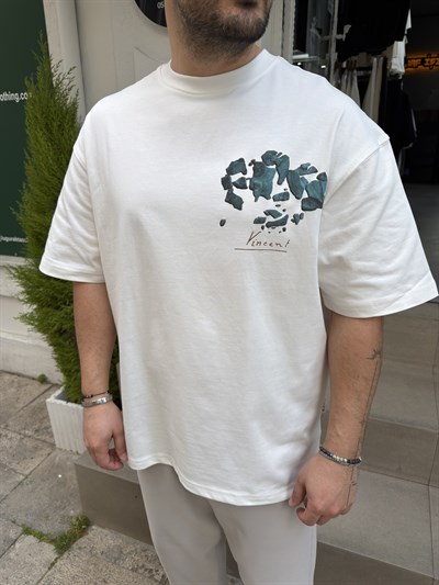 Vincent Kabartmalı Oversize Tshirt