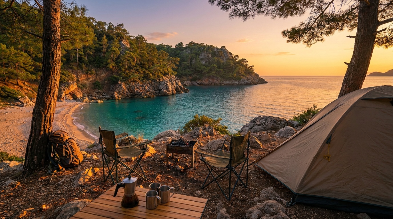 Kamp Alanı,Kamp Ekipmanları,Antalya Doğa