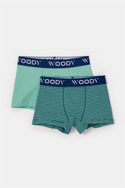 2-8 Yaş 2li Erkek Çocuk Boxer