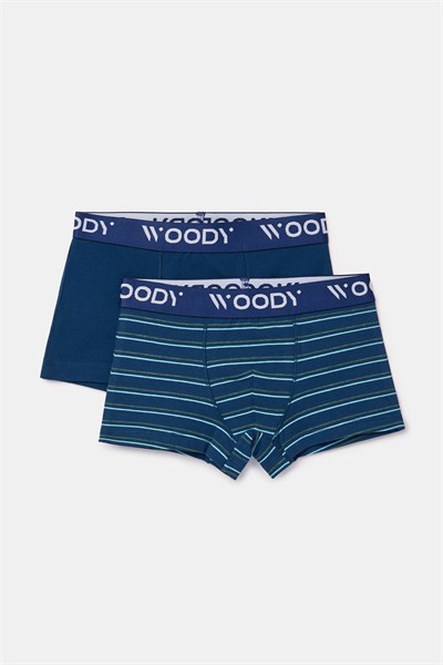 2-8 Yaş 2li Erkek Çocuk Boxer
