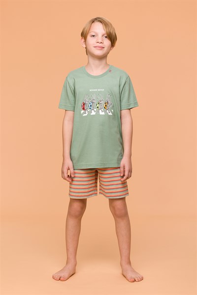 2-8 Yaş Erkek Çocuk Pijama