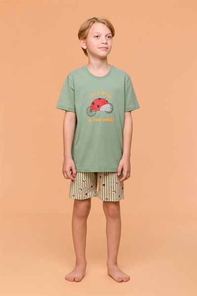 2-8 Yaş Erkek Çocuk Pijama