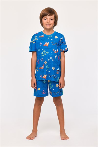 2-8 Yaş Erkek Çocuk Pijama