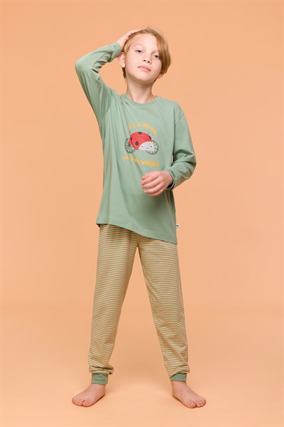 2-8 Yaş Erkek Çocuk Pijama