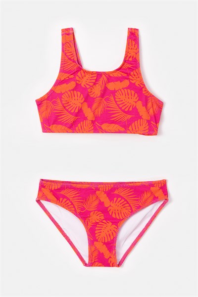 2-8 Yaş Kız Çocuk UPF50+ Korumalı Bikini
