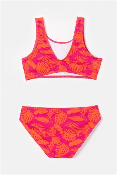 2-8 Yaş Kız Çocuk UPF50+ Korumalı Bikini