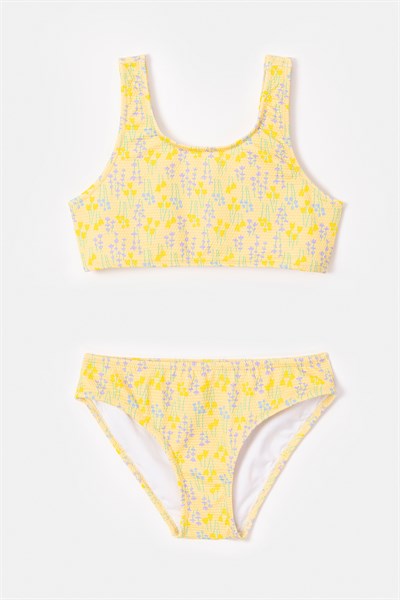 2-8 Yaş Kız Çocuk UPF50+ Korumalı Bikini