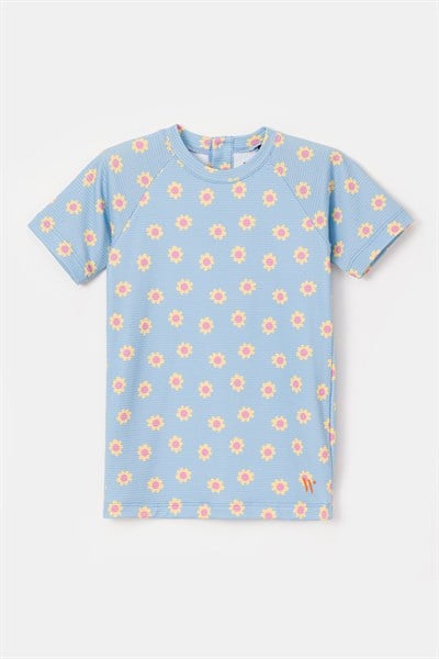 2-8 Yaş UPF50+Korumalı Üst Mayo