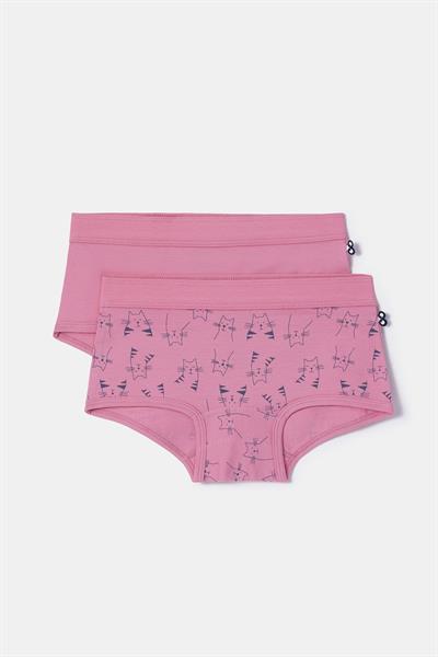 2-8 Yaş 2li Kız Çocuk Külot