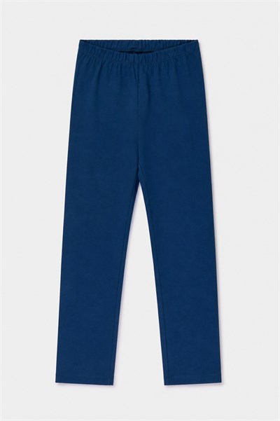 Lacivert Çizgili Kız Çocuk Pijama