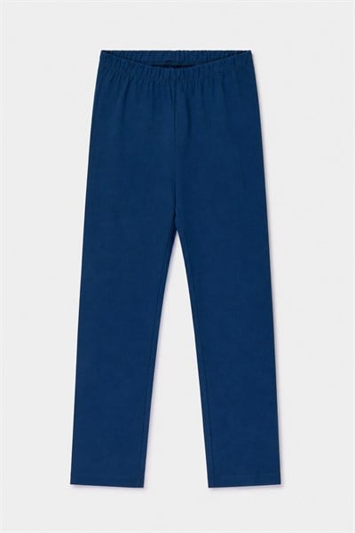 Lacivert Çizgili Kız Çocuk Pijama