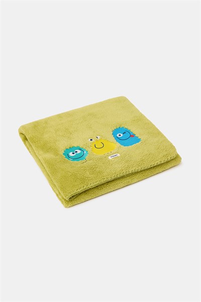 Limon Yeşili Velsoft Battaniye