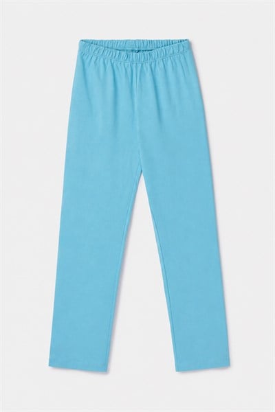 Mavi Çizgili Kız Çocuk Pijama