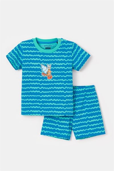 Pamuklu Erkek Bebek Pijama