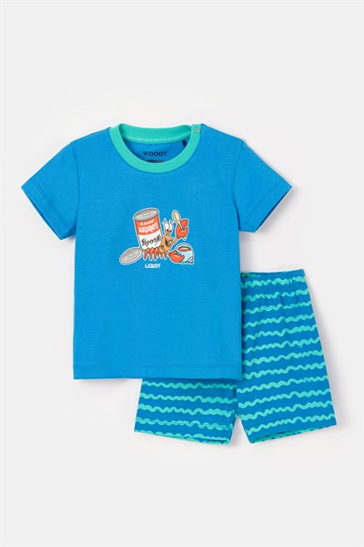 Pamuklu Erkek Bebek Pijama