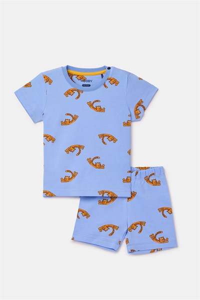 Pamuklu Erkek Bebek Pijama