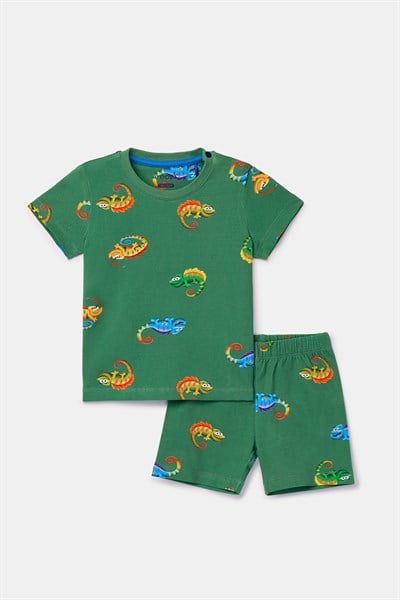Pamuklu Erkek Bebek Pijama