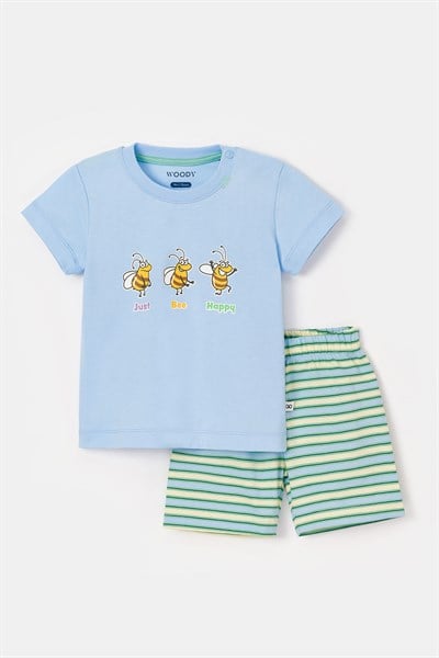 Pamuklu Erkek Bebek Pijama