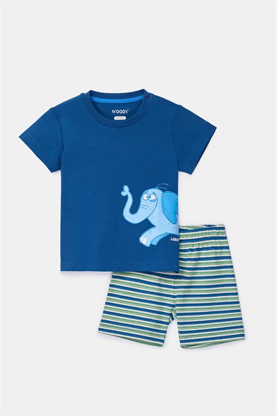 Pamuklu Erkek Bebek Pijama