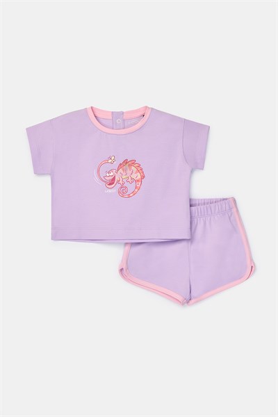 Pamuklu Kız Bebek Pijama