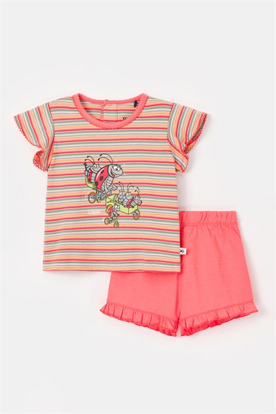 Pamuklu Kız Bebek Pijama