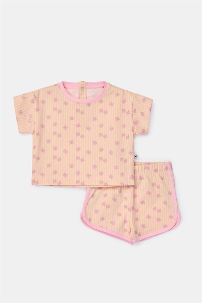 Pamuklu Kız Bebek Pijama